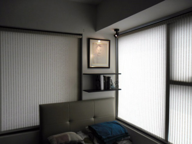 Sunscreen Roller Blinds Installed at Estrella, Makati City, Philiipines