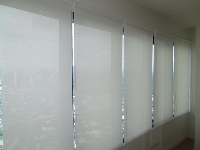 Roller Blinds Installed in Rockwell, Makati City