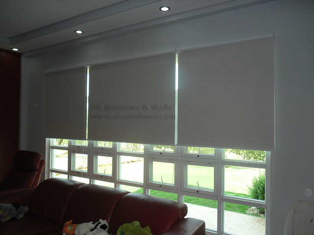 Roller Blinds Installed in the Living Room - Alaminos City, Pangasinan
