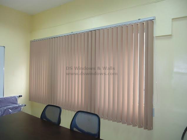 PVC Vertical Blinds for Office Conference Room