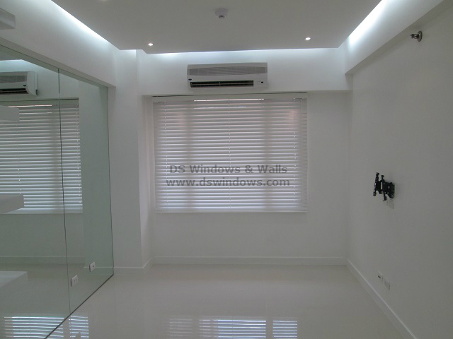 Wood Blinds Installed in BF Homes, Las Pinas City, Philippines