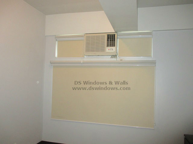 Dual Mechanism Roller Blinds installed in Mandaluyong City