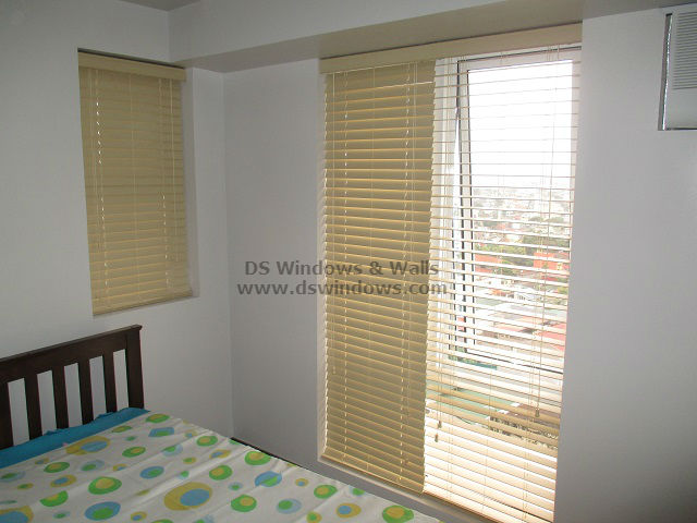 Fauxwood Blinds For Bedroom with Awning Window - Las Piñas City, Philippines