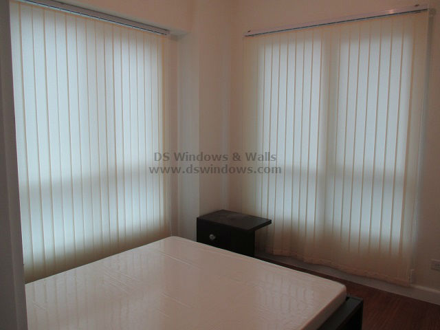 Fabric Vertical Blinds Installed at Makati City