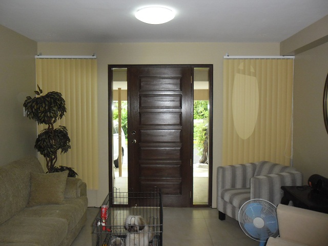 Installation of Vertical Blinds at Palm Village Makati City Philippines