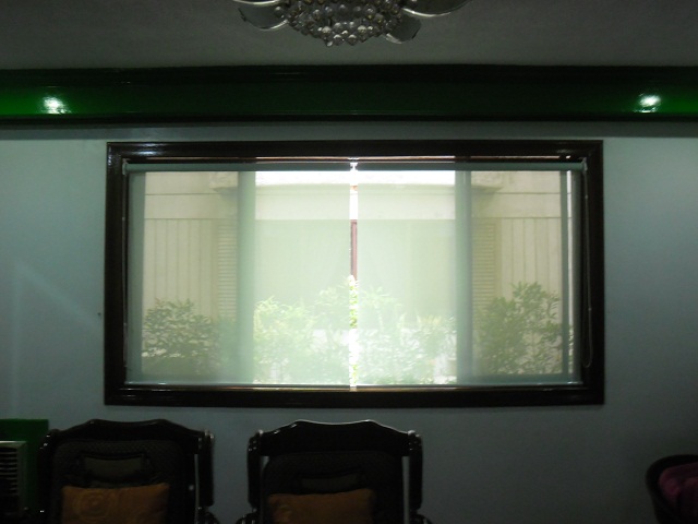 A4007 Green Sunscreen Roller Blinds