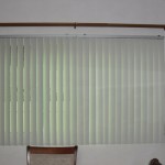 Off White Color PVC Vertical Blinds