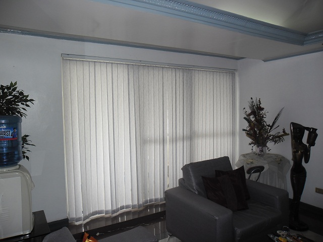 Installation of Fabric Vertical Blinds at Calamba, Laguna