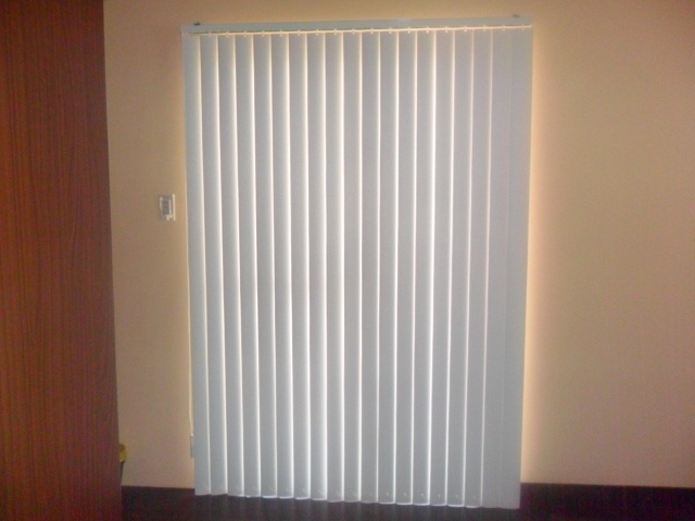 PVC Vertical Blinds Installed in Antipolo City, Philippines