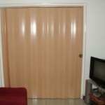 Beech Color of PVC Accordion Door