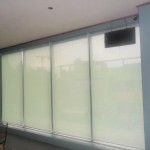 Roller Blinds A4007 GREEN Installed at Santolan, Pasig City , Philippines