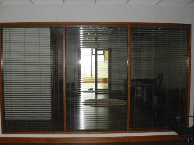 Durable Wooden Blinds Installed at Parañaque City, Philippines
