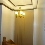 PVC Vertical Blinds Installation in a Stair Window