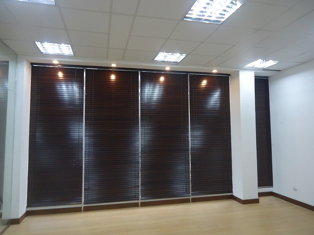 Wooden Blinds Installed at Pateros Metro Manila, Philippines