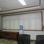 PVC Vertical Blinds Installation in a Government Office