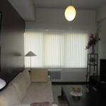 V8212 Beige: Fabric Vertical Blinds for Family Room