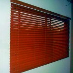 Fauxwood Blinds Installed at Muntinlupa City, Philippines