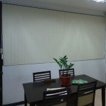 PVC Vertical Blinds: Brush Cream