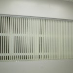Fabric Vertical Blinds: Ivory 929