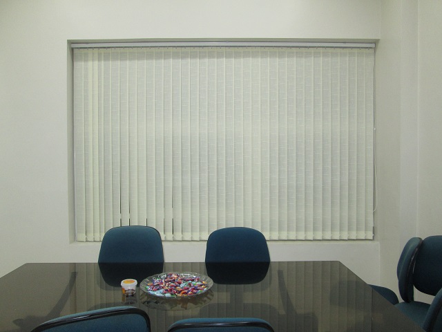 Fabric Vertical Blinds Installation in McKinley Hill Village, Taguig City