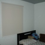 Blackout Roller Blinds Installed in a Bed Room