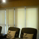 Sunscreen Roller Blinds for Music Room