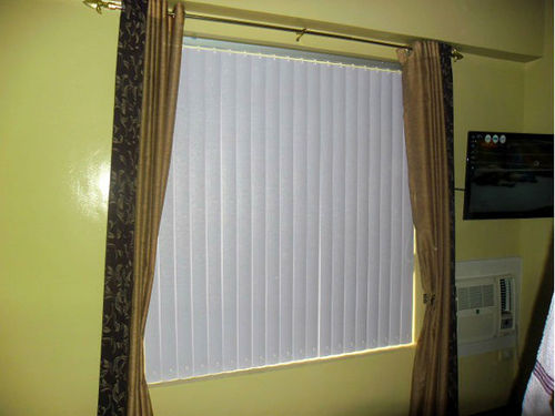 Installed PVC Vertical Blinds in Pasay City, Philippines