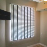 Wooden Blinds with Ladder Tape Installed at Taguig City, Philippines