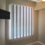 Wooden Blinds with Ladder Tape Installed at Taguig City, Philippines