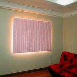 PVC Vertical Blinds Floral Pink Installed at Pasig City, Philippines