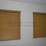Installed Faux Wood Blinds in Valenzuela City