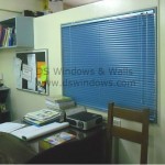 Aluminum Blinds Installed at the Faculty Room