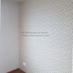 Wallpaper Installed in the Bedroom – Rosario, Pasig