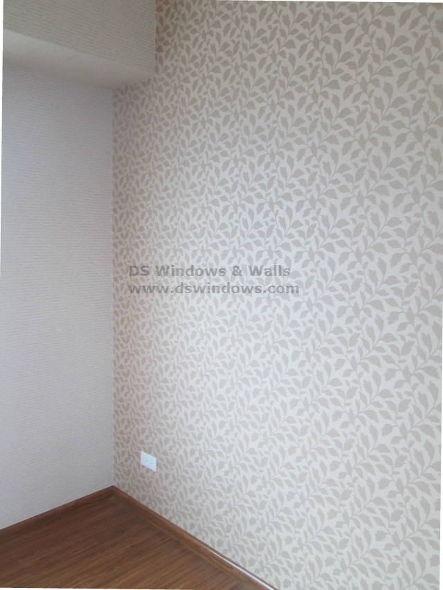 Wallpaper Installed in the Bedroom - Rosario, Pasig