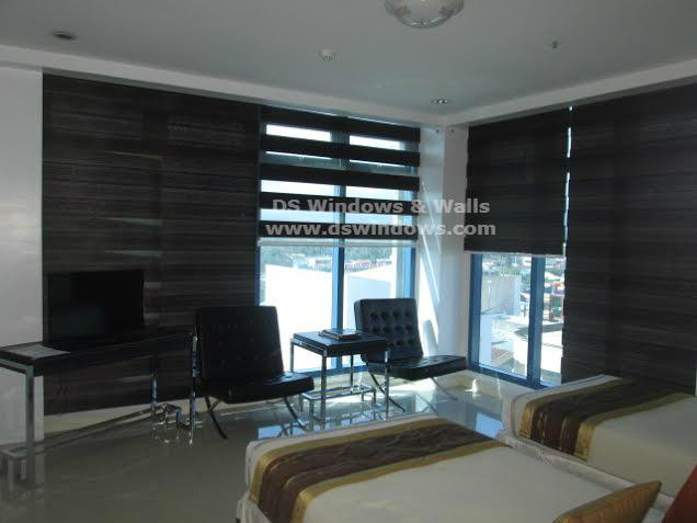 Unique Design of Combi Blinds for Window & Glass Wall