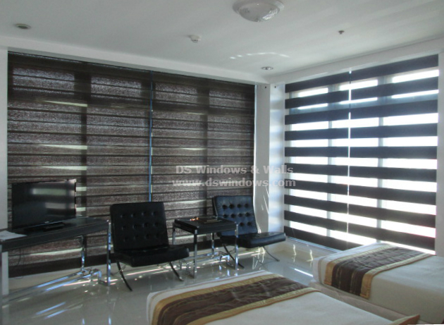 Unique Design of Combi Blinds for Window & Glass Wall