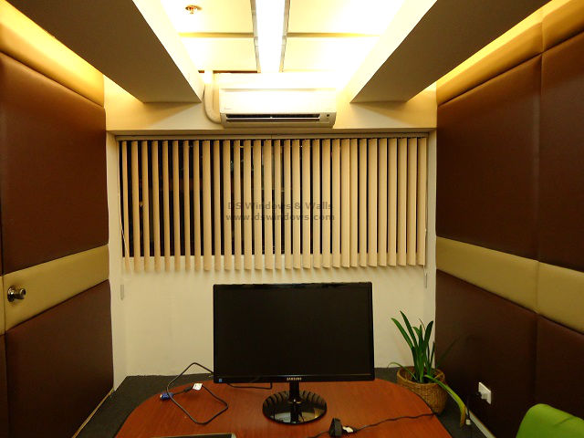 Vertical Blinds For Narrow Conference Room