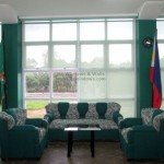 Sunscreen Roller Shades For School Lounge