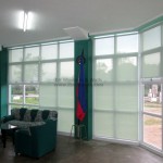 Roller Shades installed in School Lounge: Quezon Province