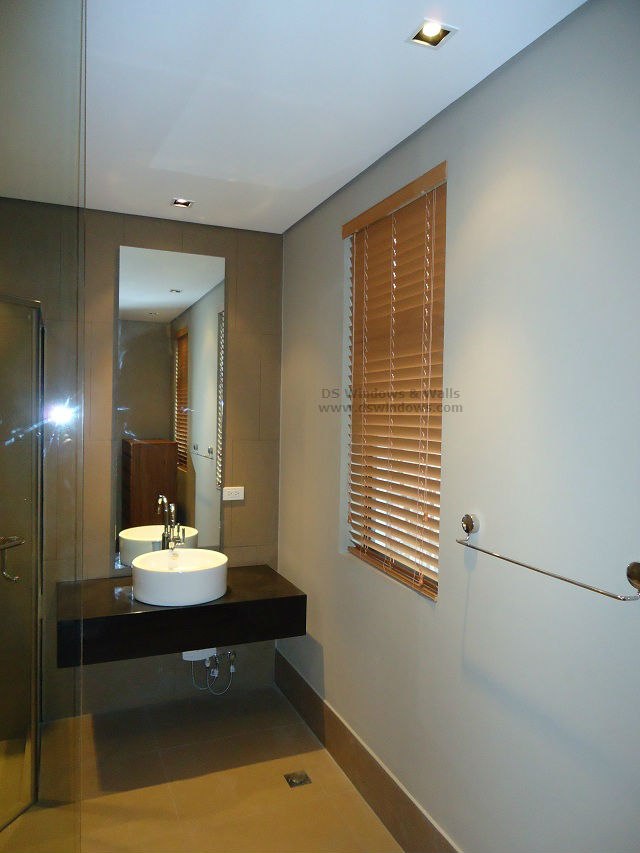 Wood Blinds PVC Type Installed in Pasay City