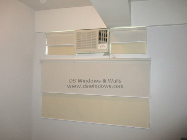 Double Mechanism Roll Up Blinds For Your Condo Unit - California Garden Square, Mandaluyong City