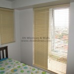 Fauxwood Blinds For Bedroom with Awning Window – Las Piñas City, Philippines
