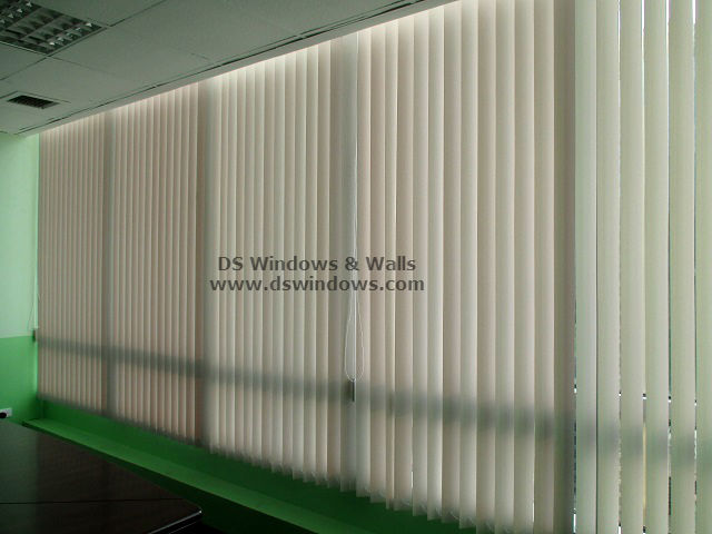 High Rise Commercial Space with PVC Vertical Blinds - Bonifacio Global City