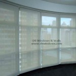 Sunscreen Roller Blinds installed in Curve Window – Mandaluyong City, Philippines