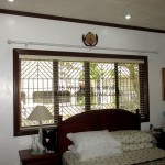 Wooden Blinds installed in Nuvali Laguna, Philippines