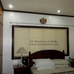 Wooden Blinds Mounted Inside Window Frame – Nuvali Laguna, Philippines