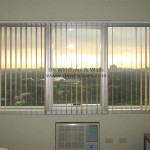 Fabric Vertical Blinds for Townhouses with Lovely Sunset View – Fairview Quezon City