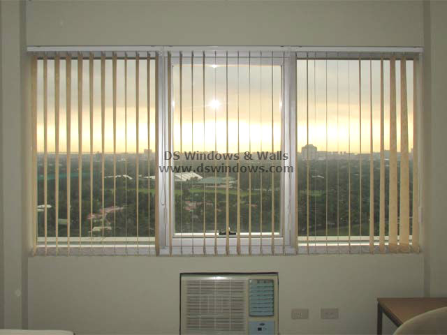 Fabric Vertical Blinds for Townhouses with Lovely Sunset View - Fairview Quezon City