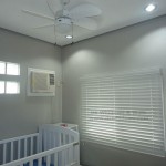 Faux Wood Blinds installed in a Baby Room at Bacoor Cavite, Philippines