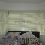 Mini Venetian Blinds Installed in a Bay Window at Bagong Ilog, Pasig City Philippines